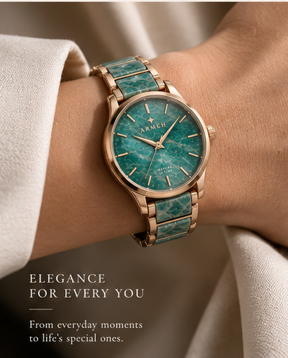 The Amazonite Timepiece